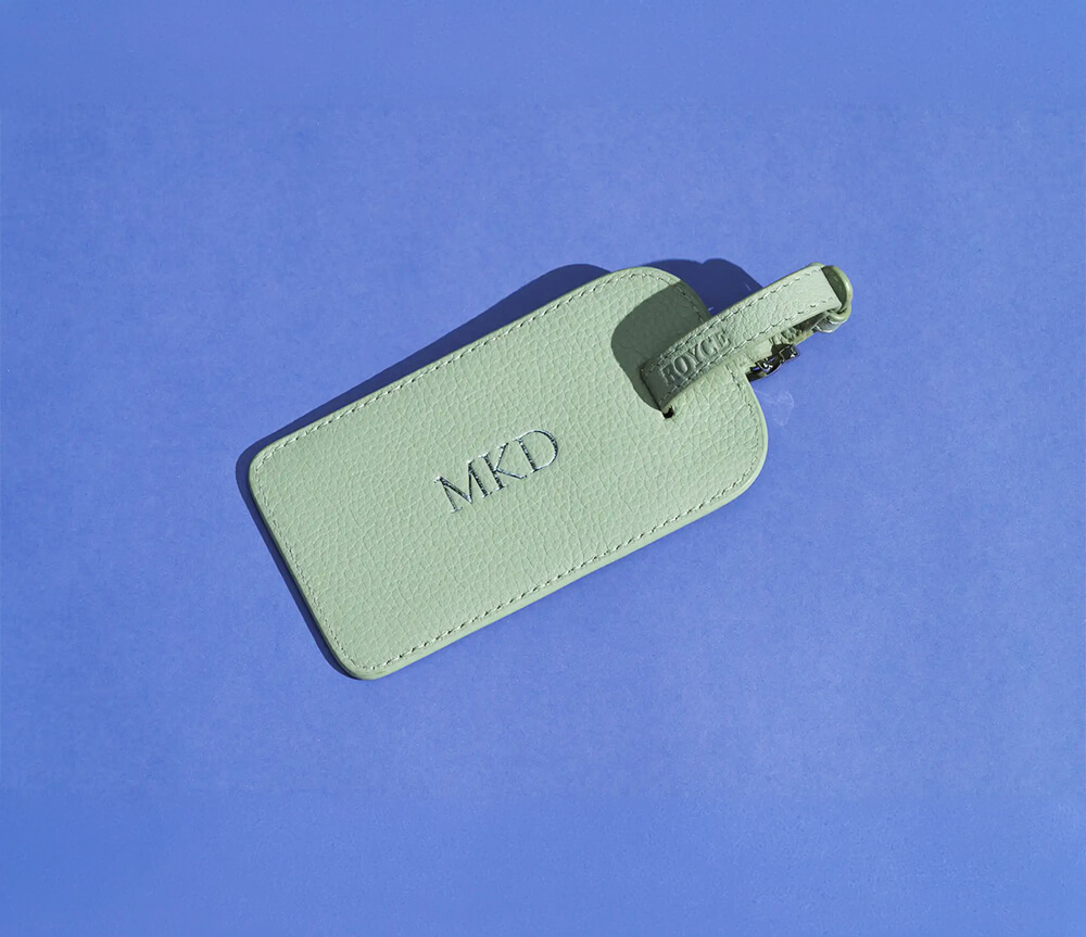 BEST LEATHER LUGGAGE TAG