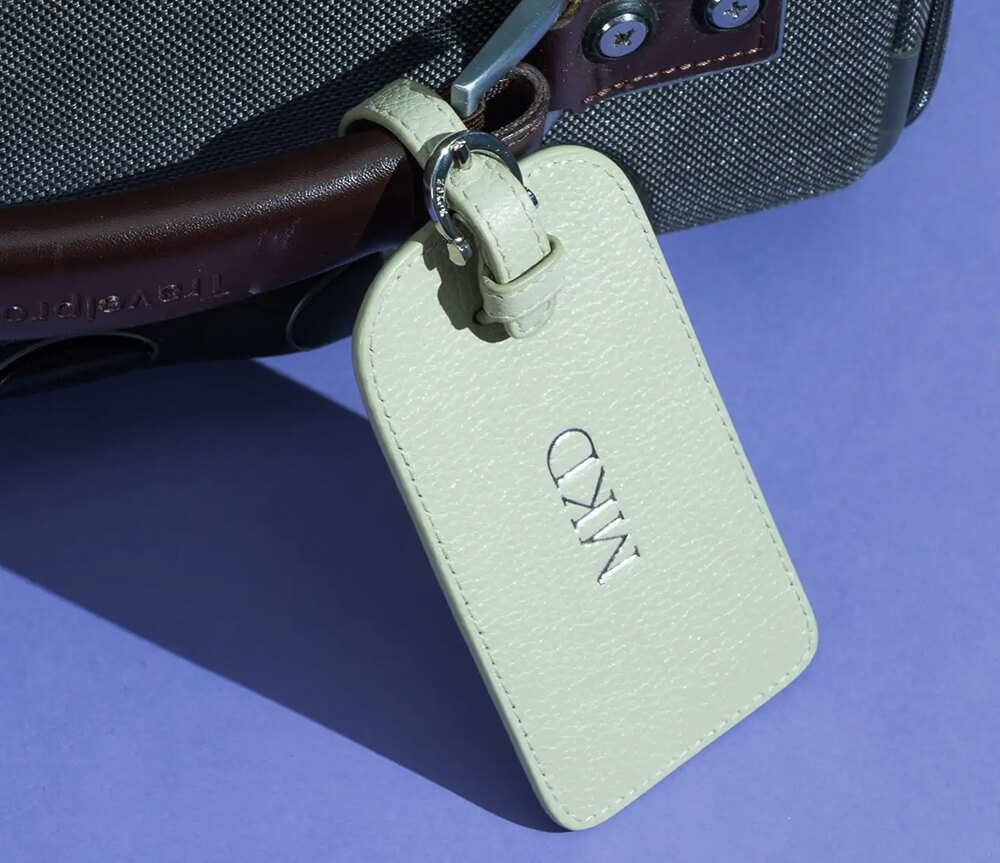 BEST LEATHER LUGGAGE TAG